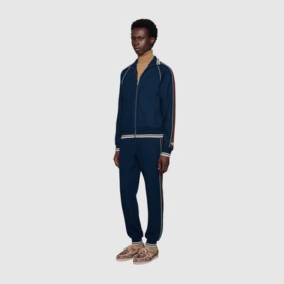 GUCCI Cashmere zip-up jacket outlook