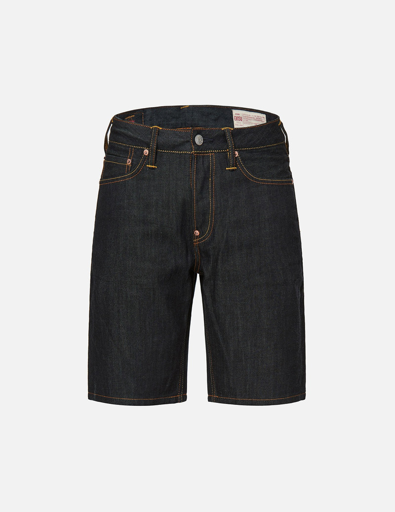 TWO-TONE LANDSCAPE DAICOCK DENIM SHORTS 1