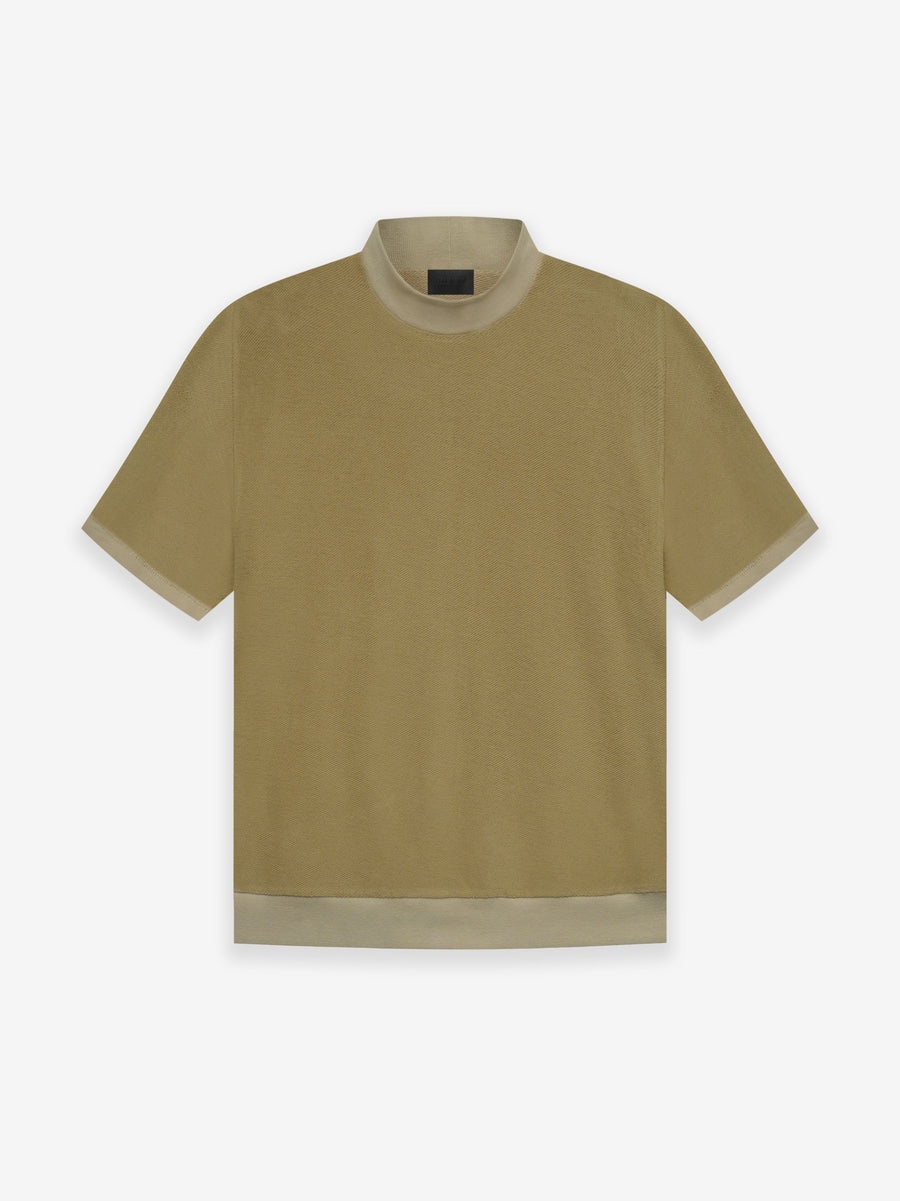 Inside Out Mock Neck Sweatshirt - 1