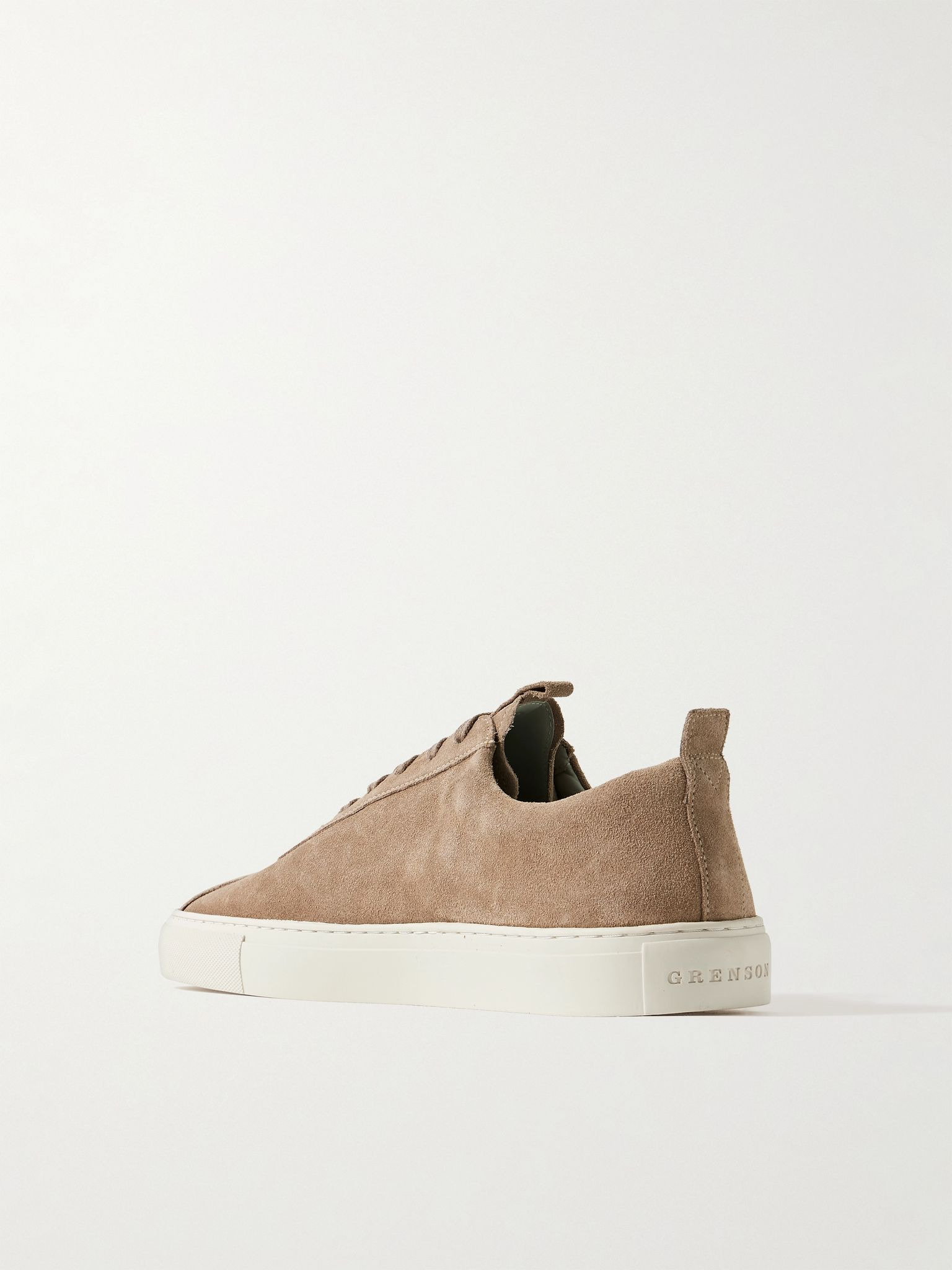 Sneaker 1 Suede Sneakers Beige - 4