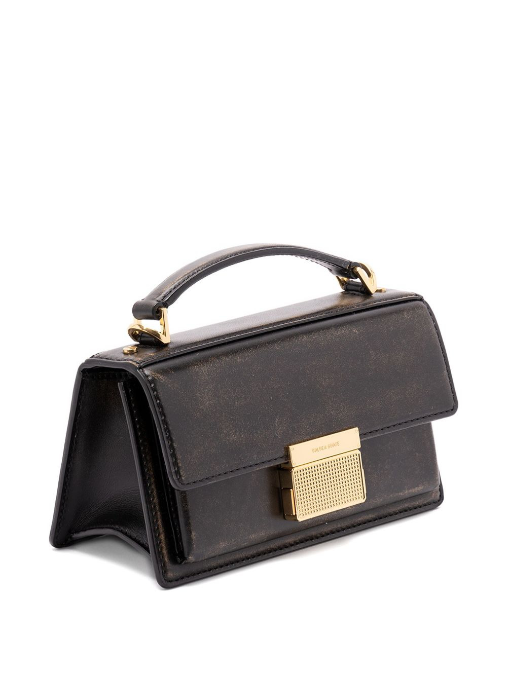 mini Venezia gold-lock tote bag - 3