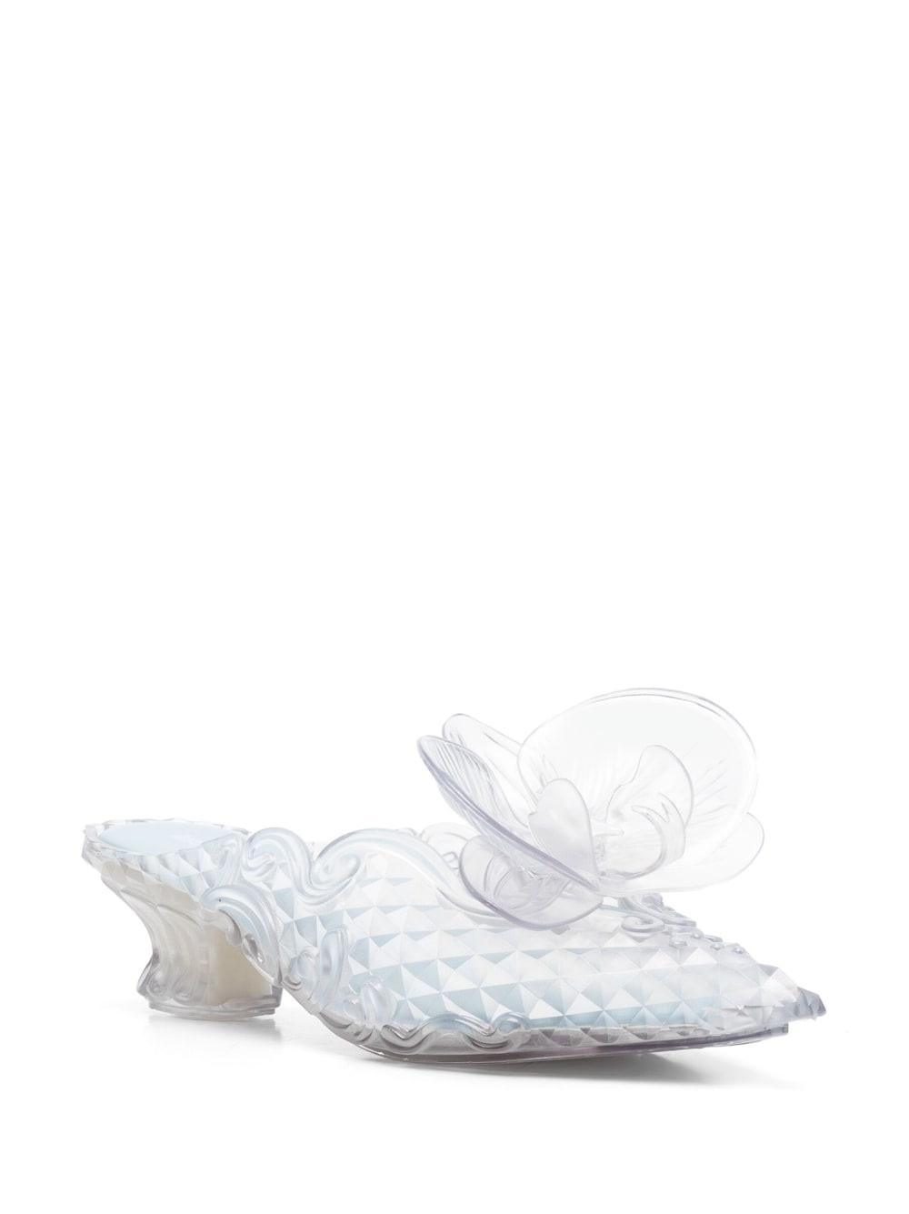 x Melissa floral-detail mules - 2