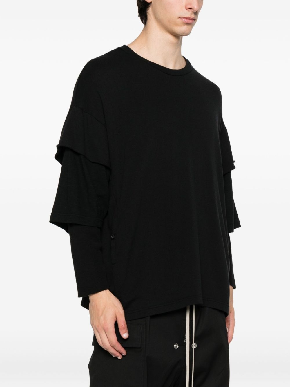 layered T-shirt - 3