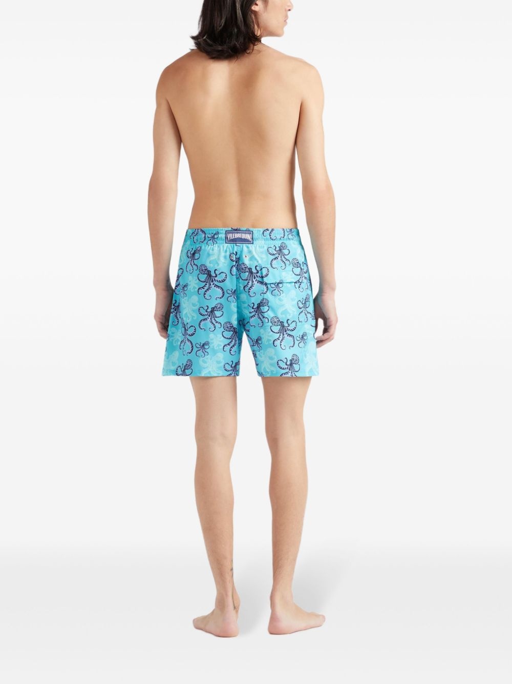 octopus-print swim shorts - 4