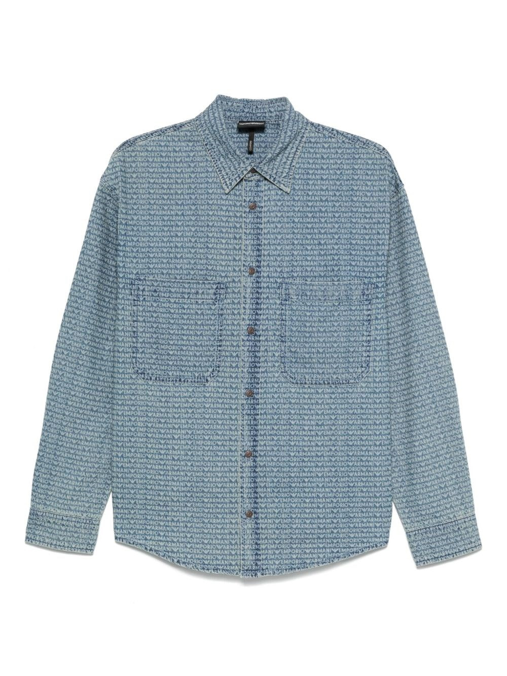 Denim cotton shirt - 1