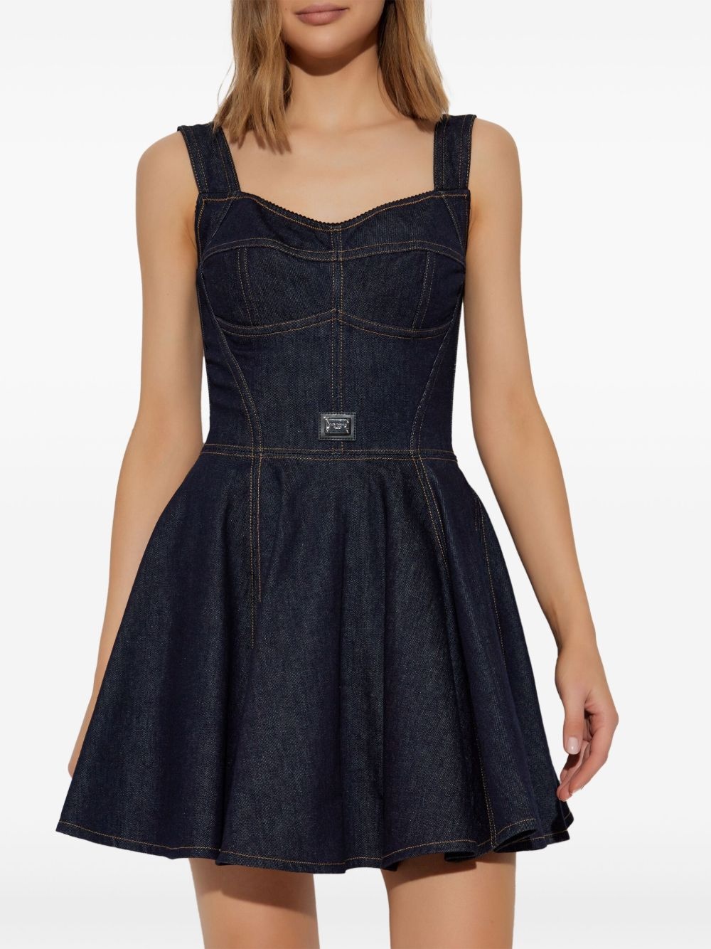 cotton denim dress
