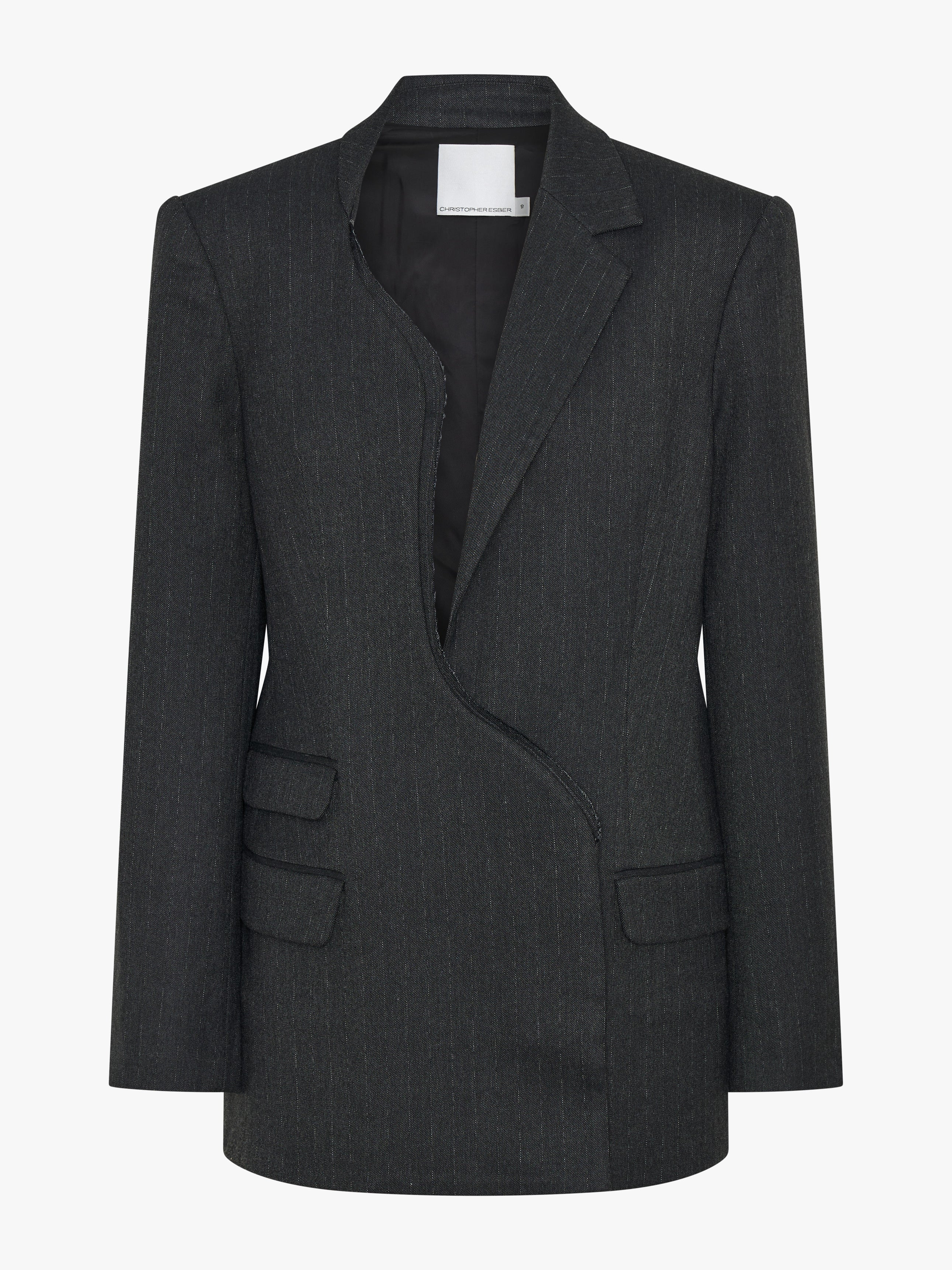 Torrent Pinstripe Blazer - 8