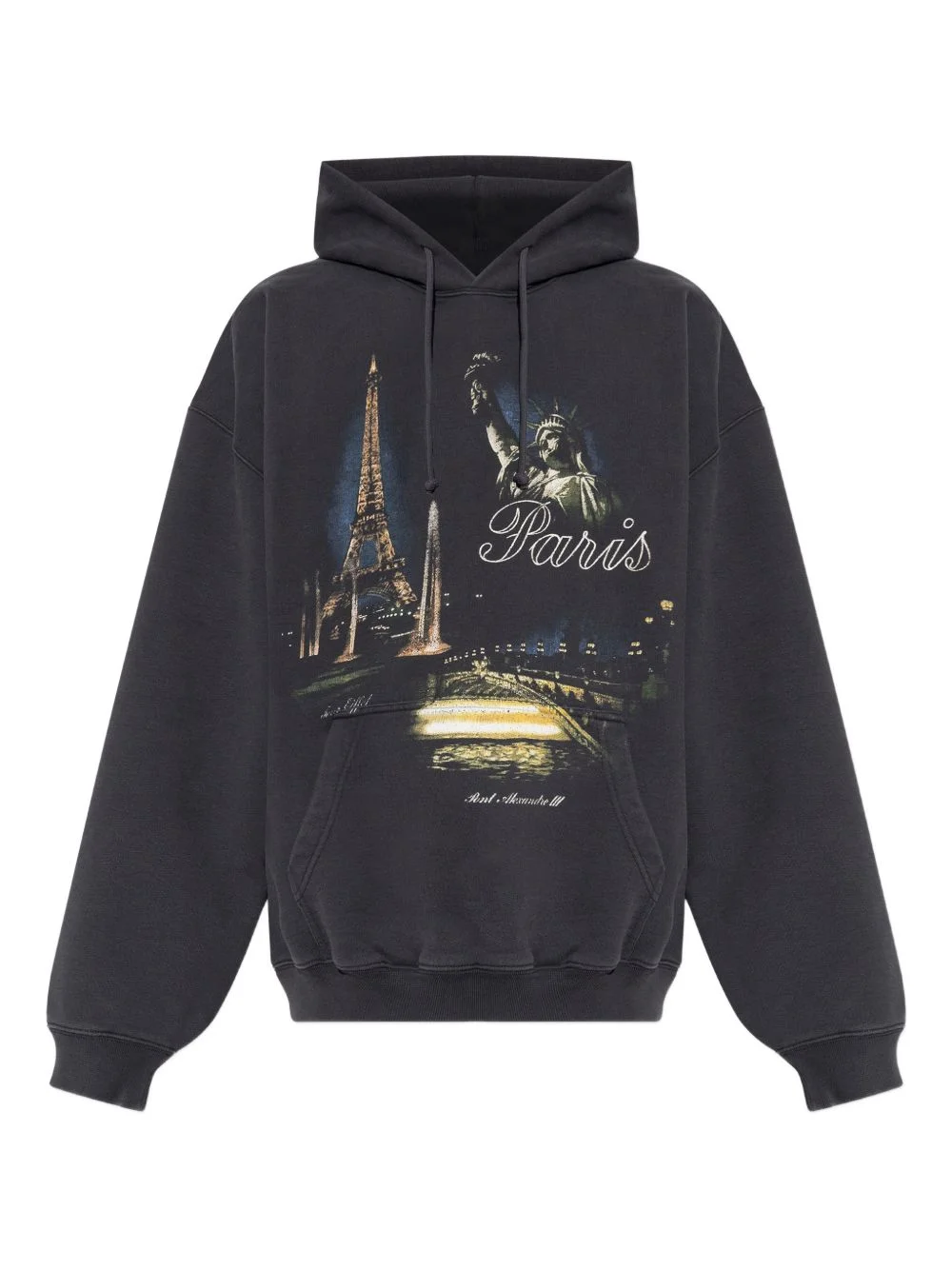 graphic-print hoodie - 1