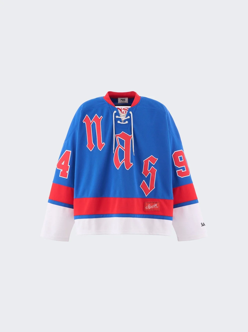 X Nas Illmatic 94 Game Jersey Blue - 1