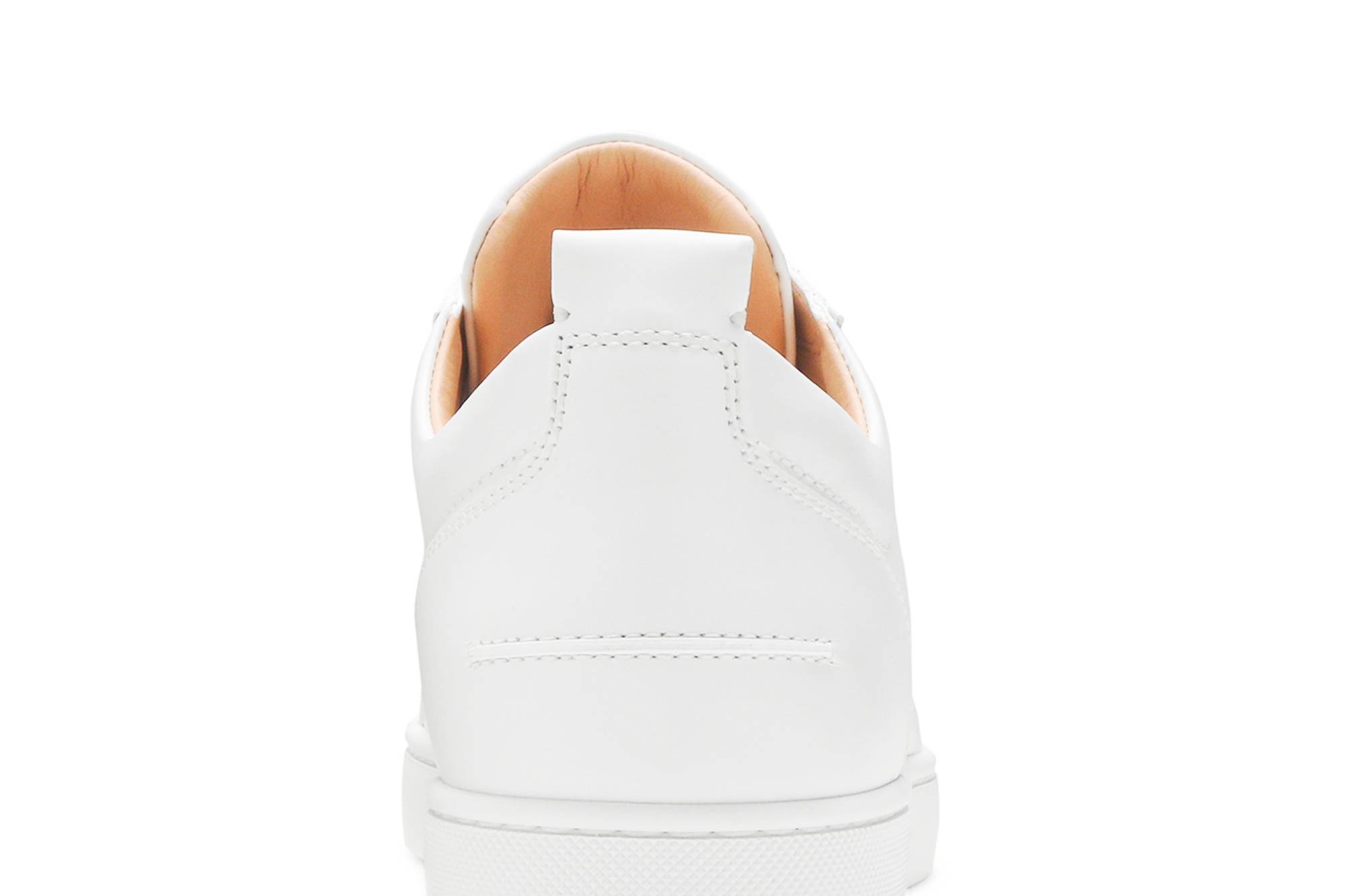 Christian Louboutin Louis Junior Spikes Flat Calf 'White' - 7