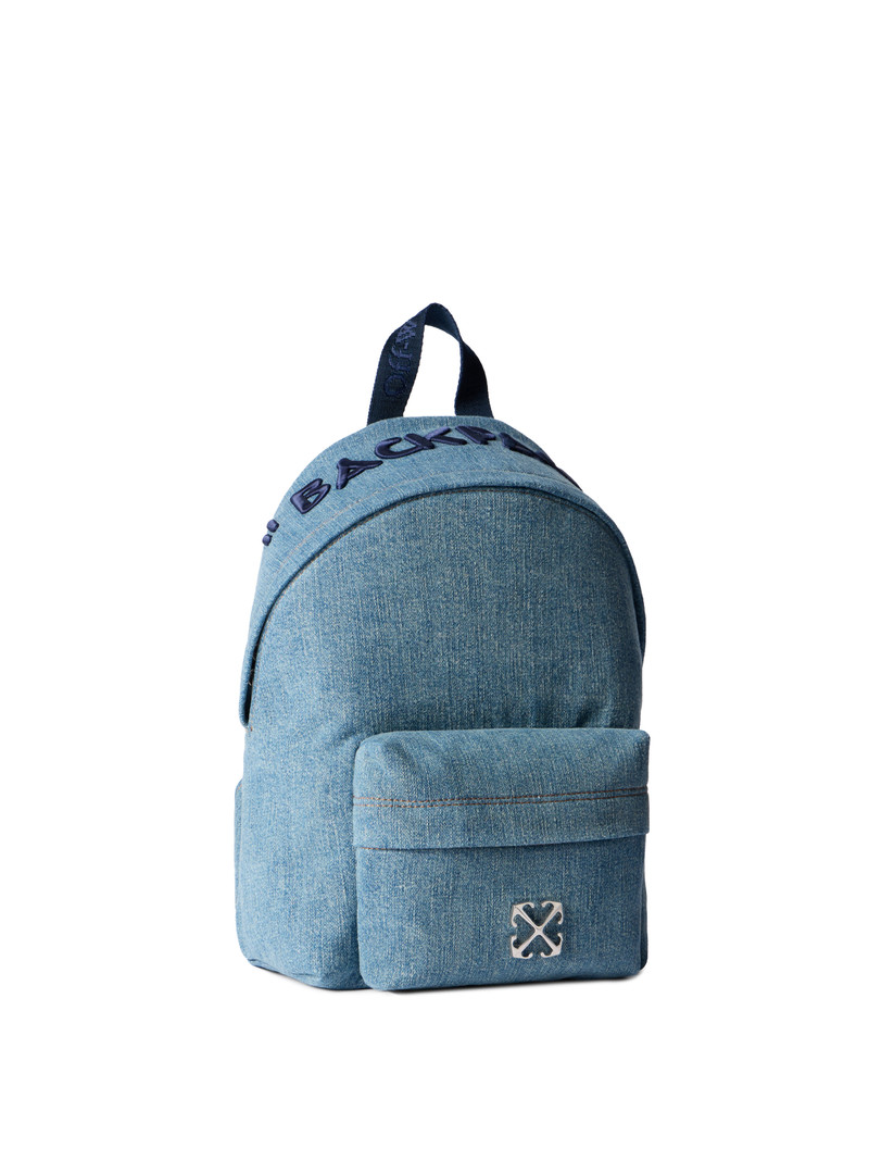 Jitney Backpack Quote Denim 3