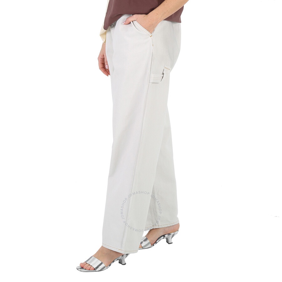 Maison Margiela Ladies Wide-Leg Utilitarian Jeans - 2