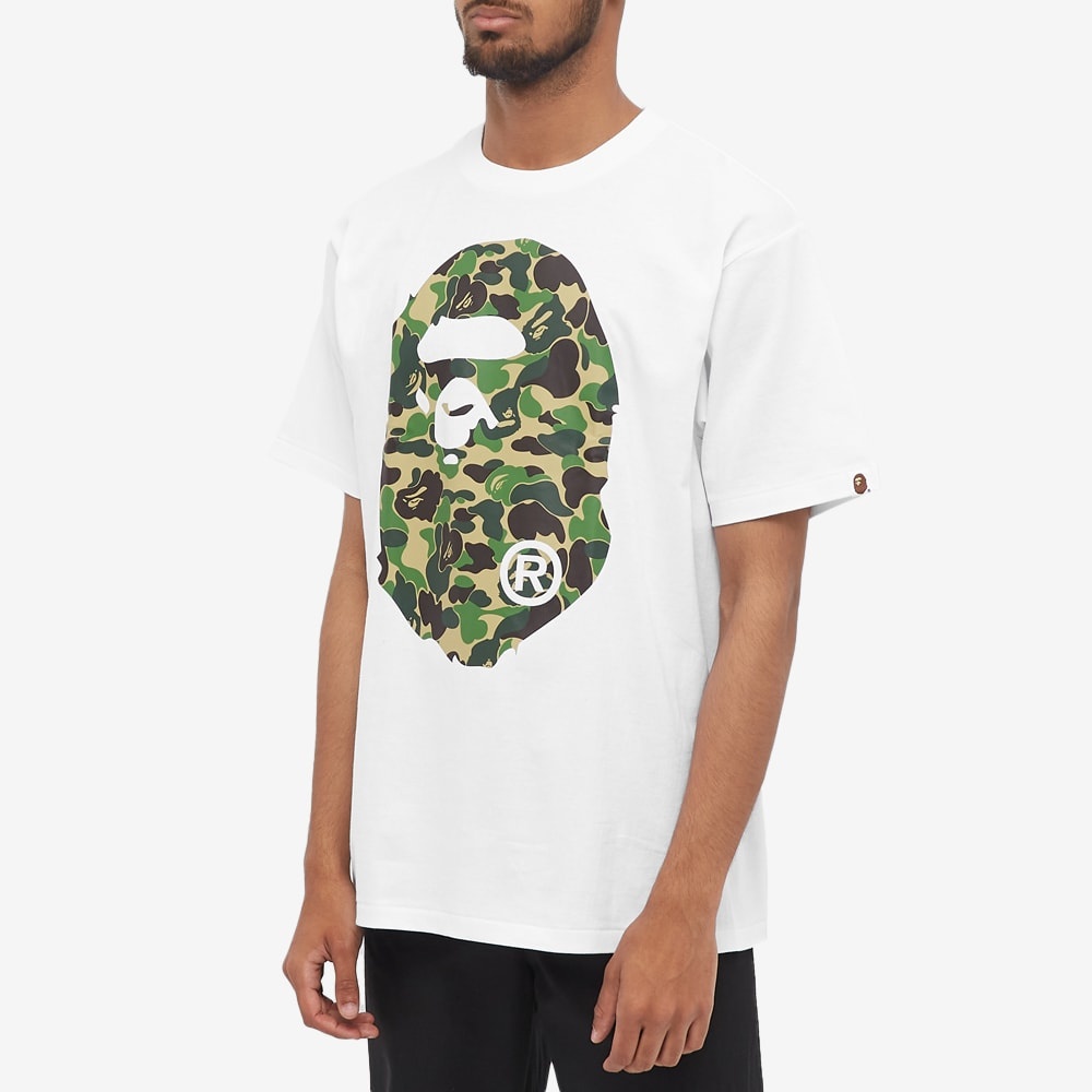 A Bathing Ape ABC Camo Big Ape Head Tee - 5