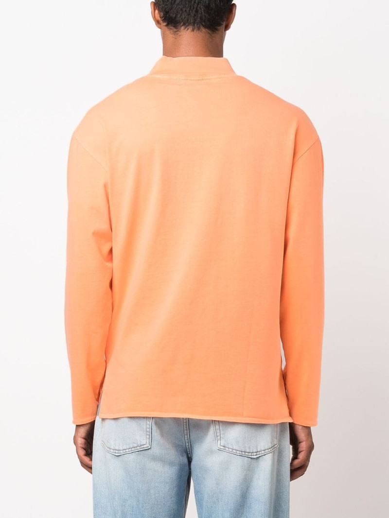 high-neck cotton sweatshirt 5