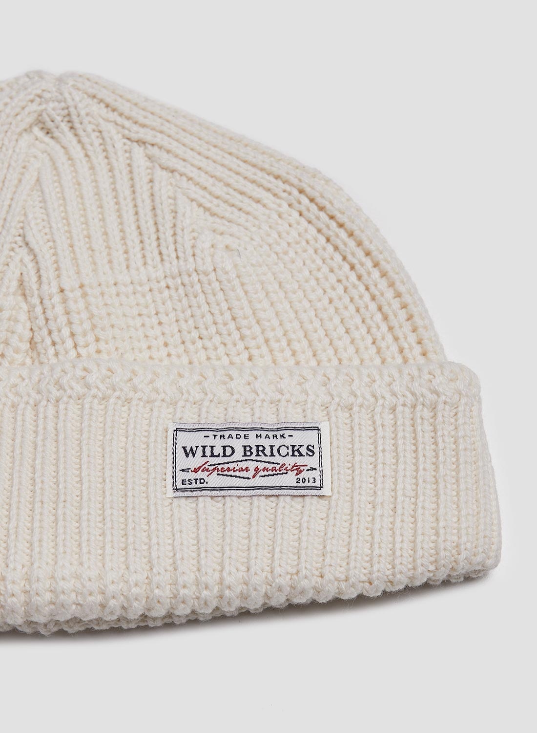 Wild Bricks Marine Watch Cap in Ivory - 2