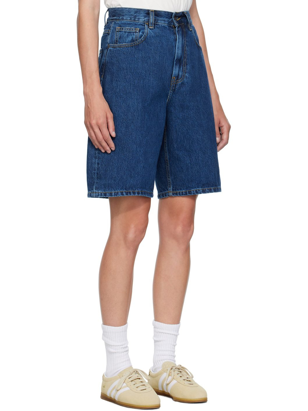 Blue Brandon Denim Shorts - 2