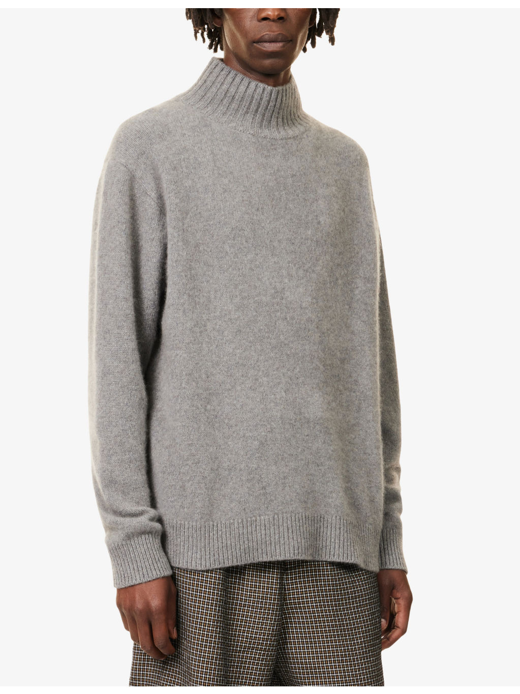 Relaxed-Fit Turtleneck Cashmere Jumper - 3