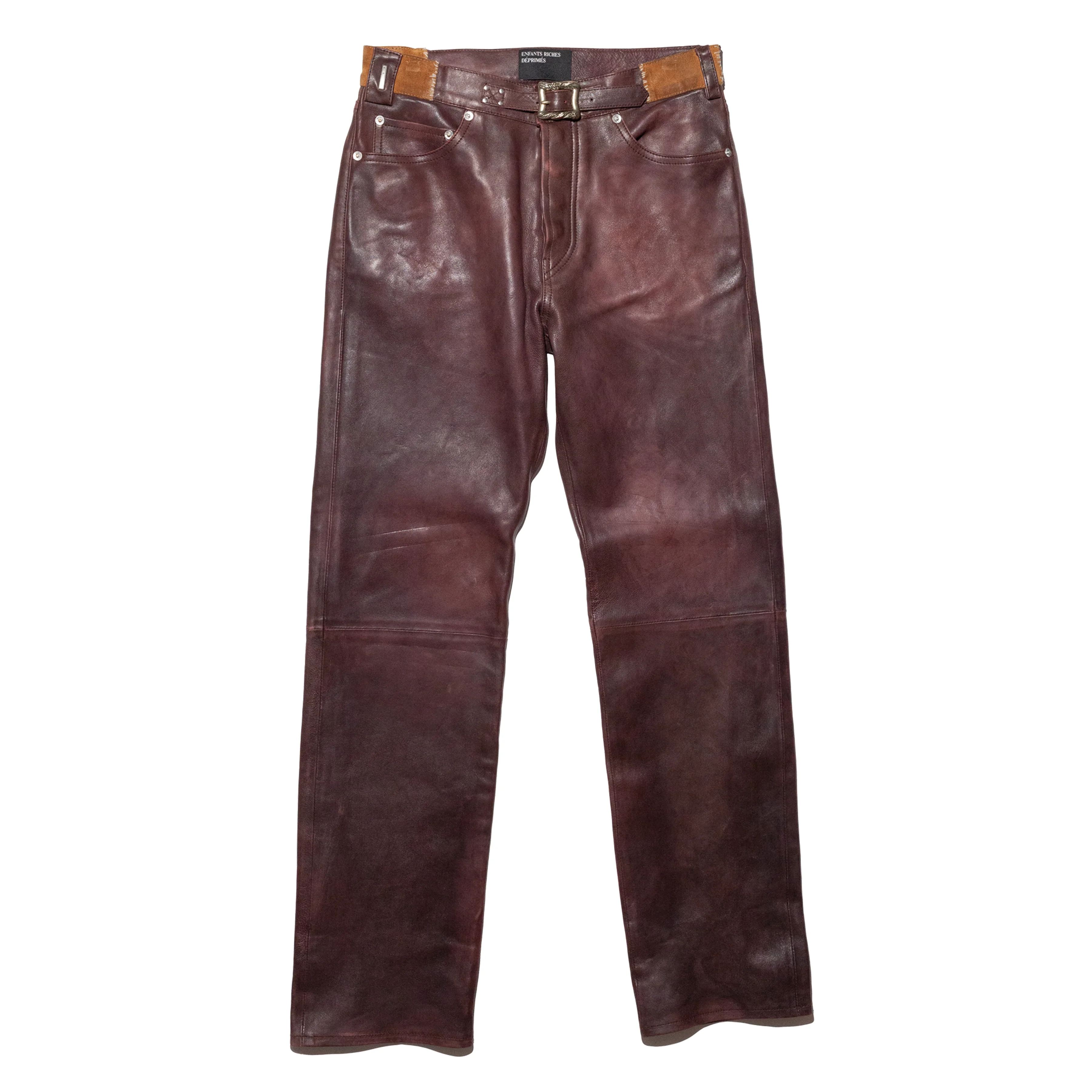 THE BUTCHER LEATHER JEANS - 1