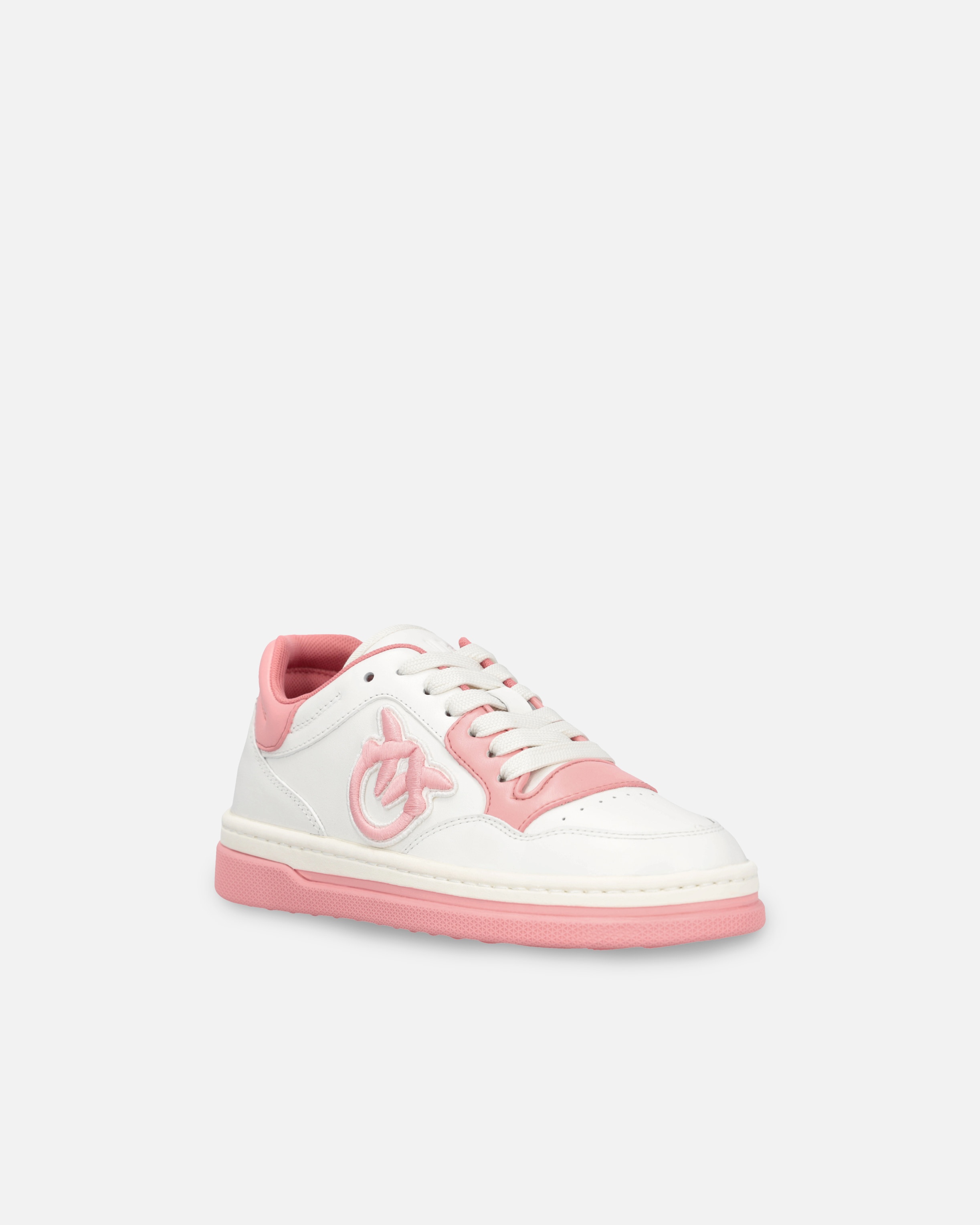 PINKO TWO-TONE SNEAKERS WITH LOGO EMBROIDERY | REVERSIBLE