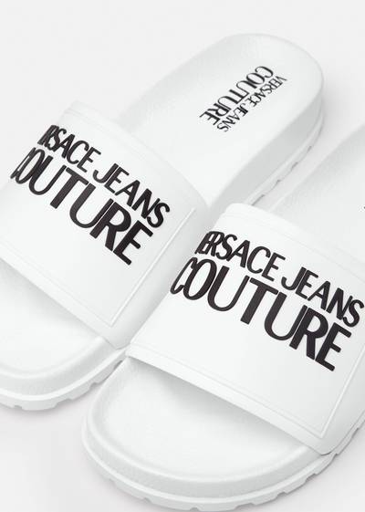 VERSACE JEANS COUTURE Logo Rubber Slides outlook