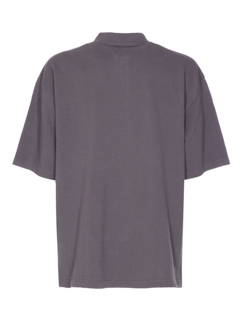 Maison Kitsuné fox head patch polo shirt outlook