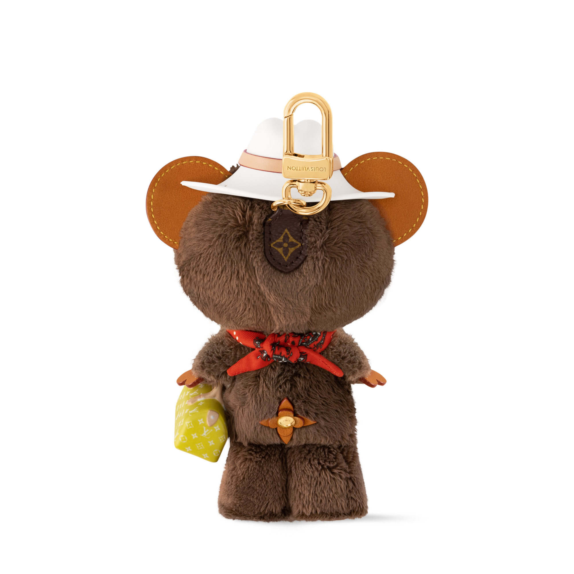 LV Louis Bear Bag Charm - 2
