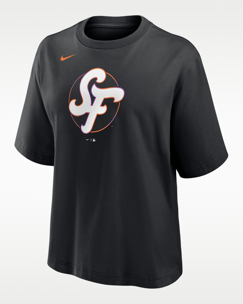 San Francisco Giants City Connect Boxy Women's Nike MLB T-Shirt 1