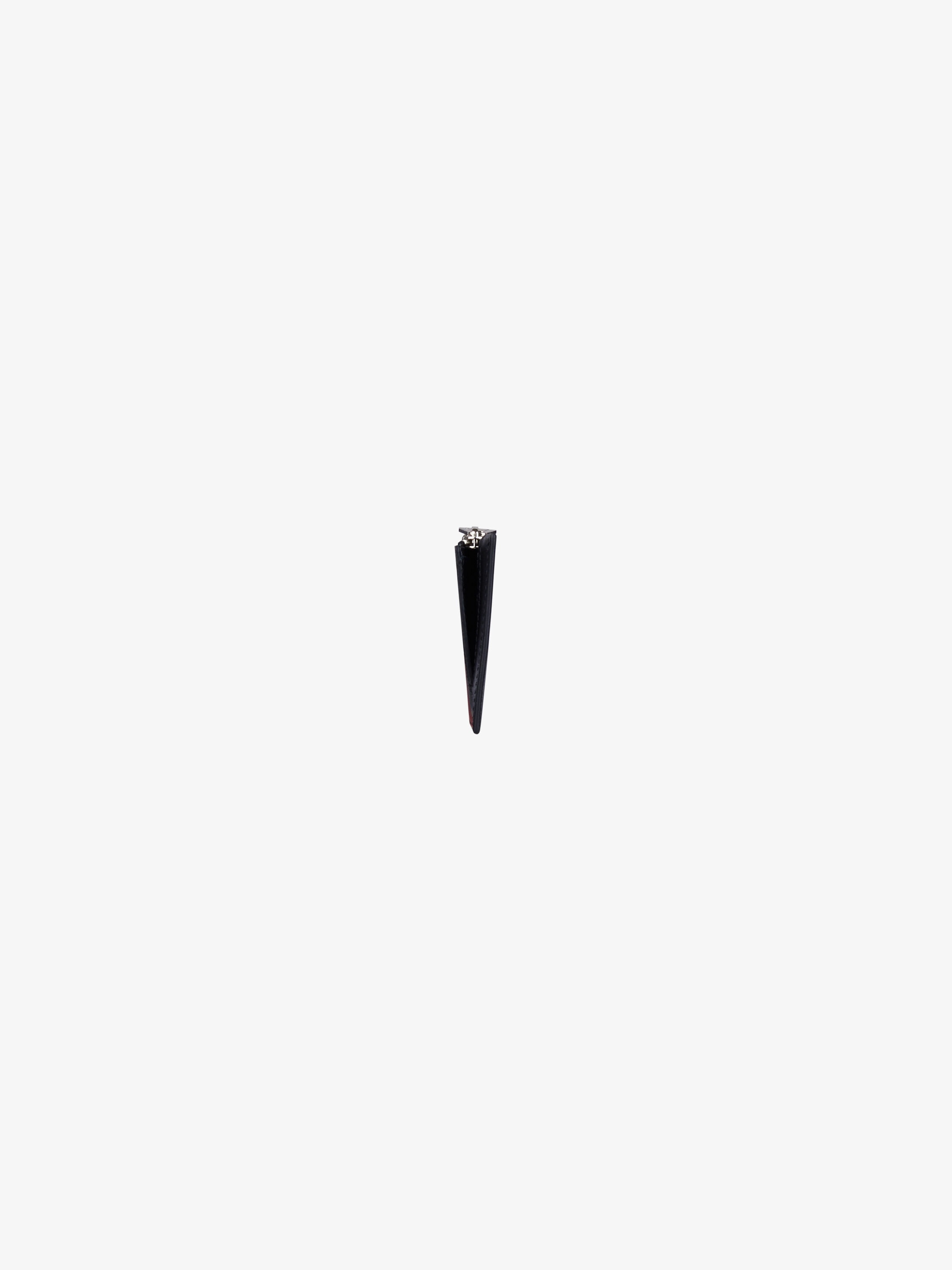 GIVENCHY zipped card holder in leather 2