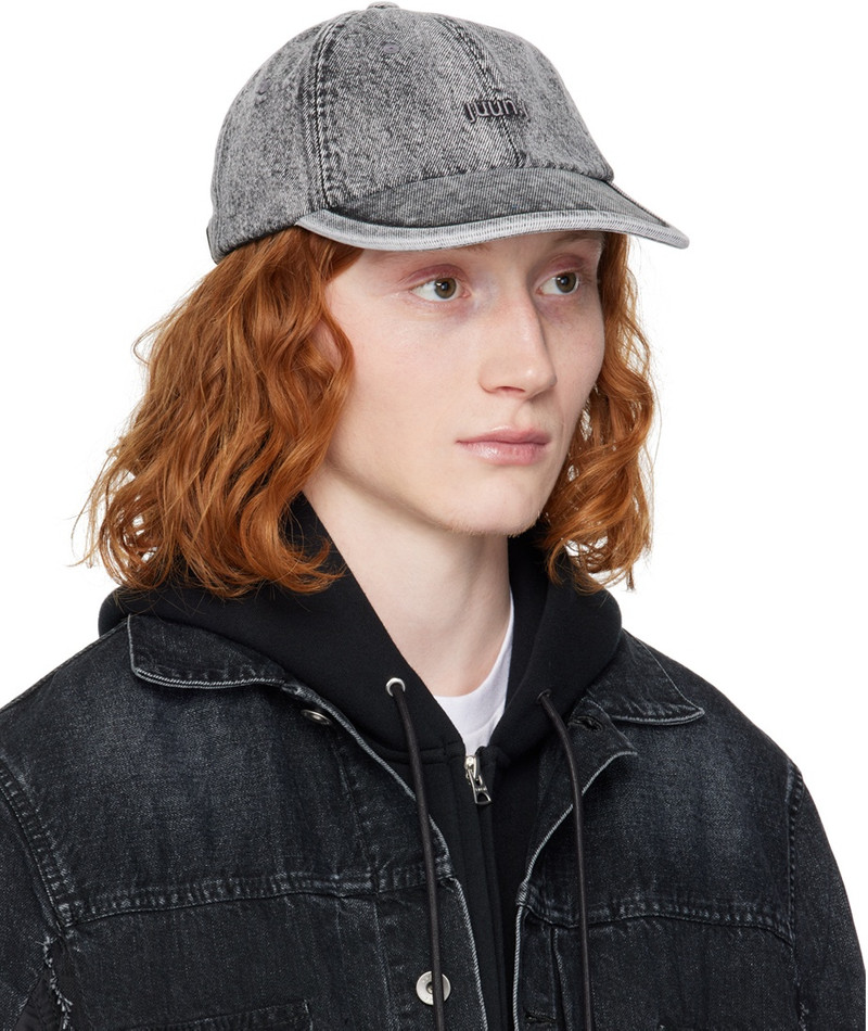 JUUN.J Gray Logo Cap outlook