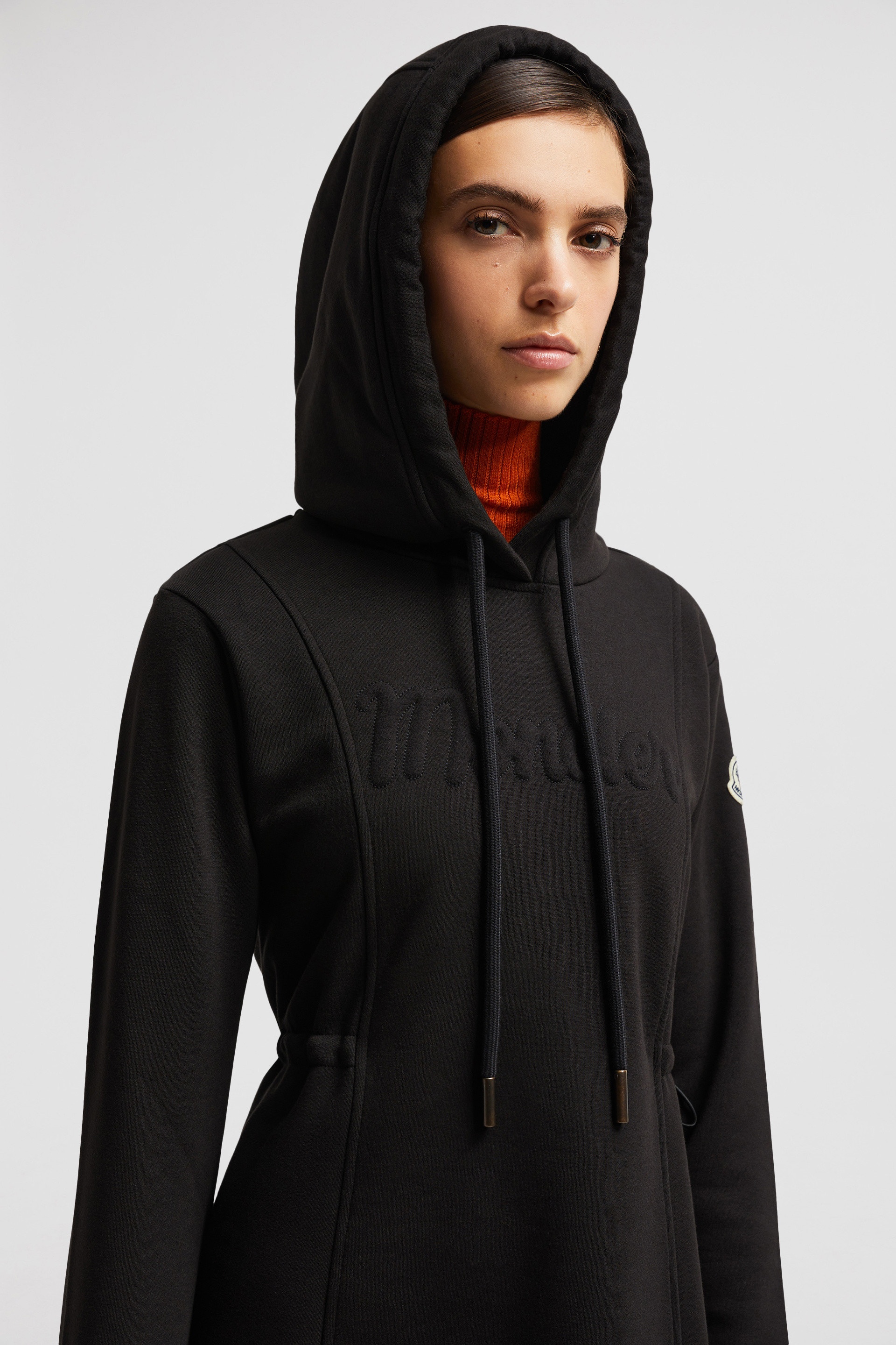 Hooded Mini Dress - 7