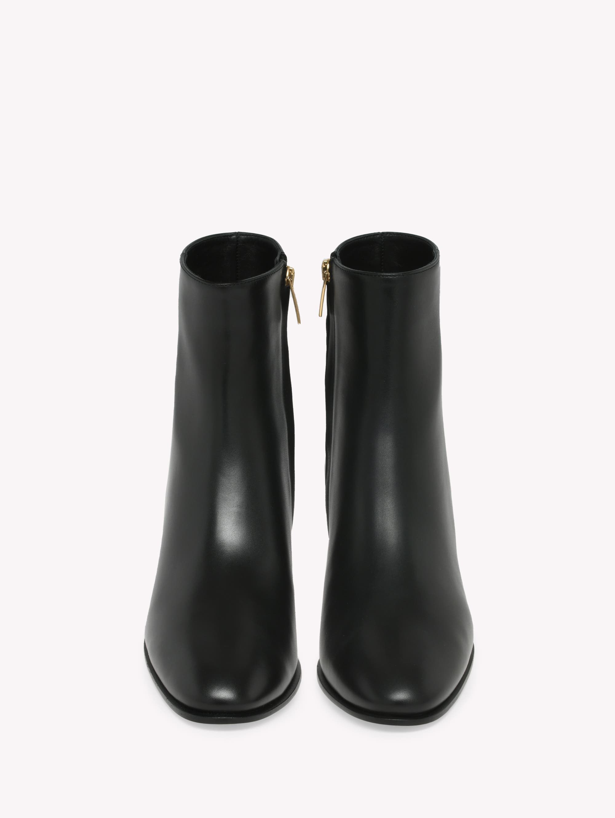 Gianvito Rossi Spencer Booties in Black Calf at Nordstrom - 3