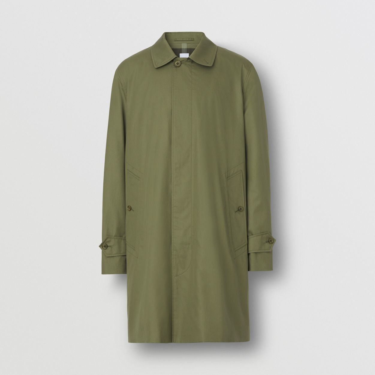 Cotton Gabardine Car Coat - 4