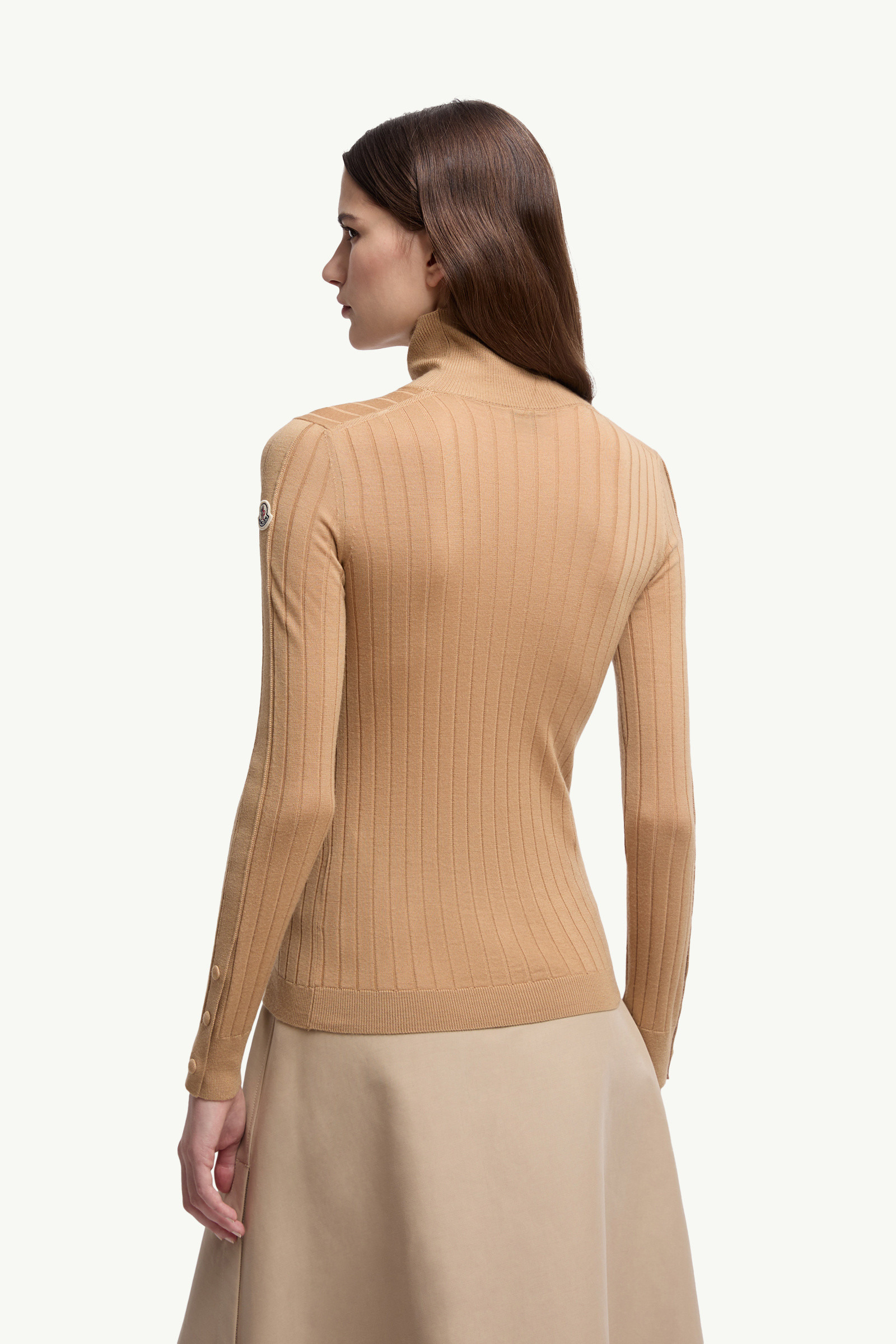 Wool & Cashmere Turtleneck Sweater - 5