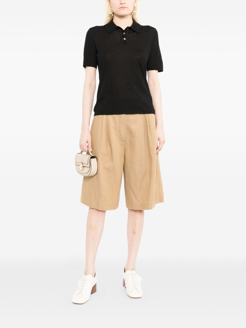 Theory piped short-sleeve polo shirt outlook