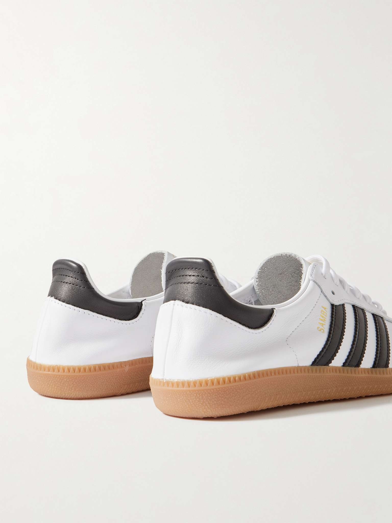 Samba Decon Suede-Trimmed Leather Sneakers - 5