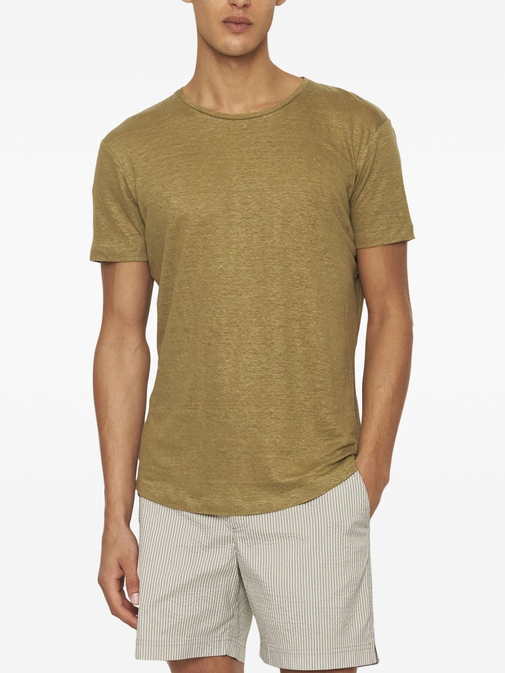 linen t-shirt - 2