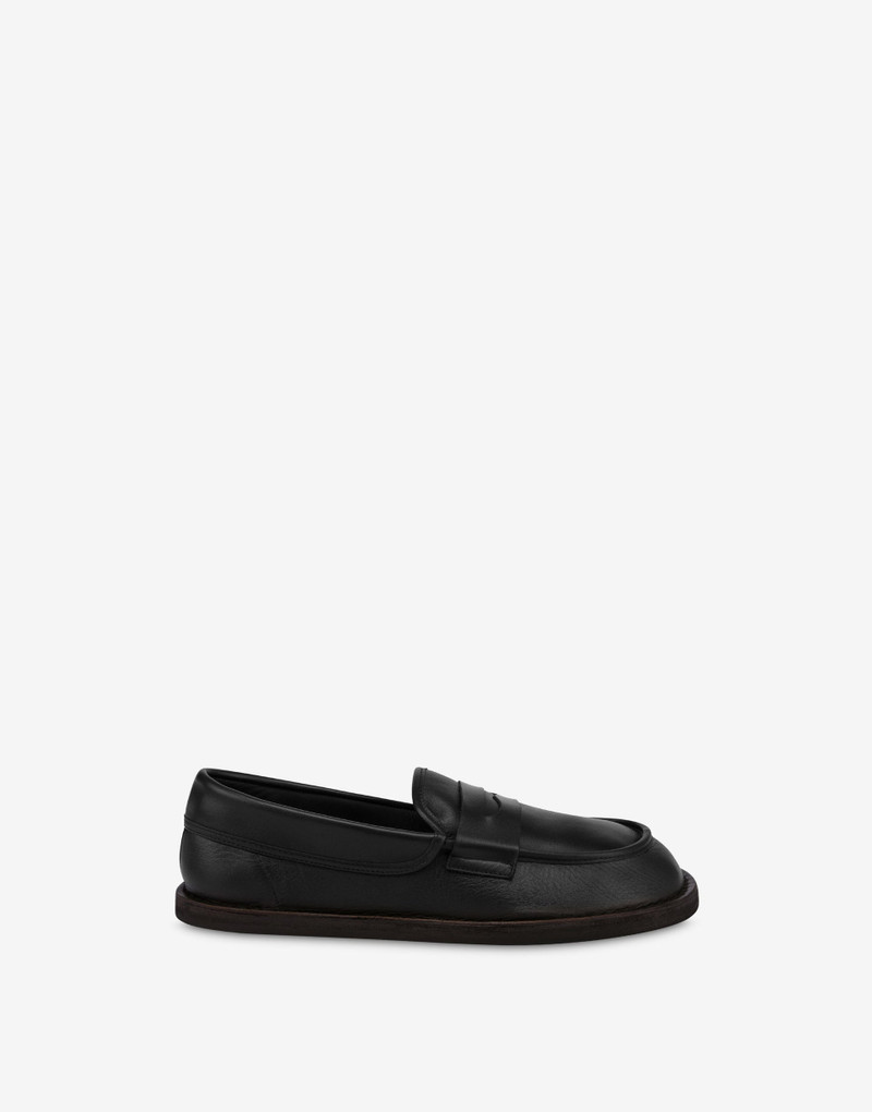LOAFERS IN CALF LEATHER DESERT COLLEGE 1
