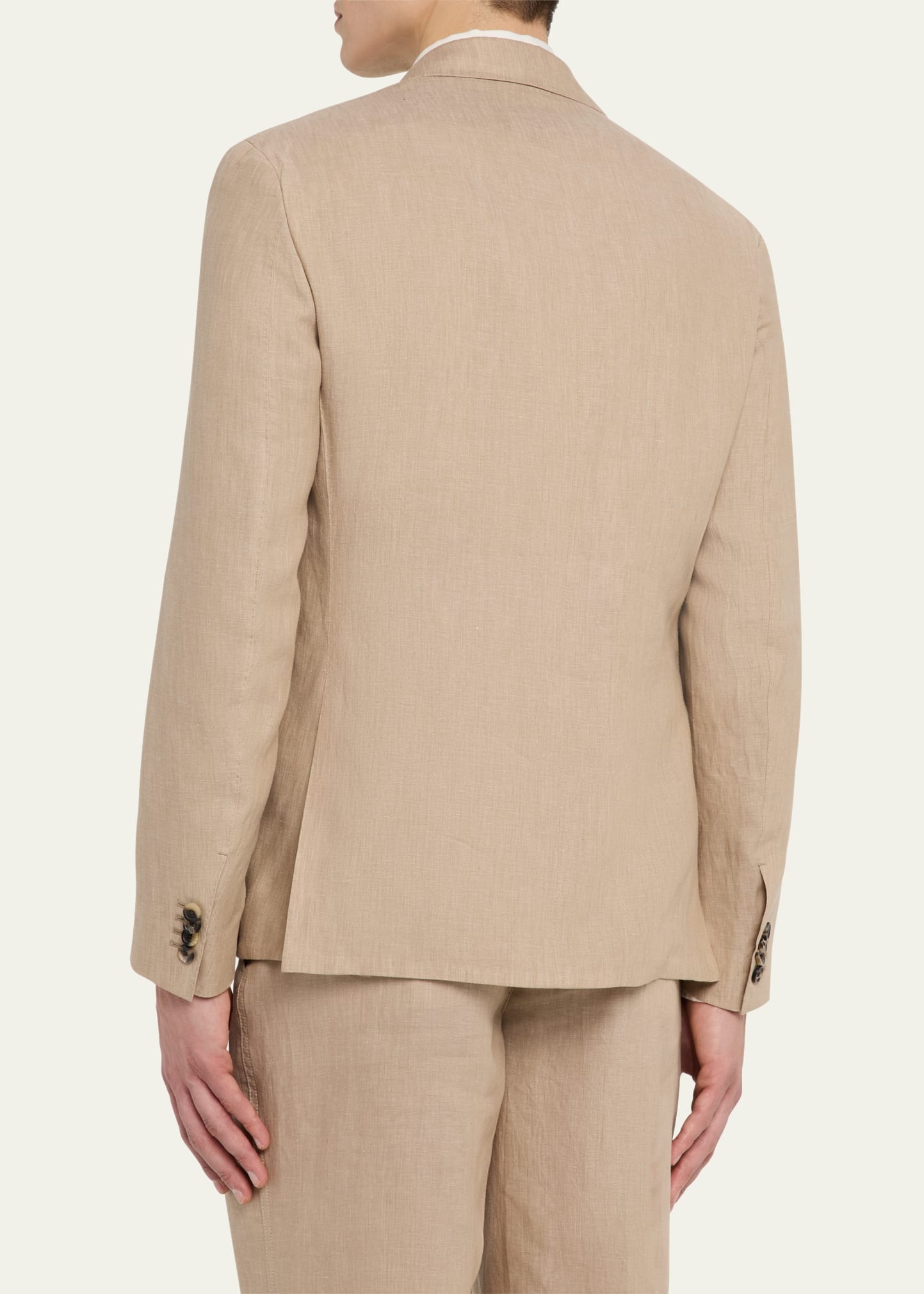 Men's Torino Linen Single-Breasted Sport Coat - 3