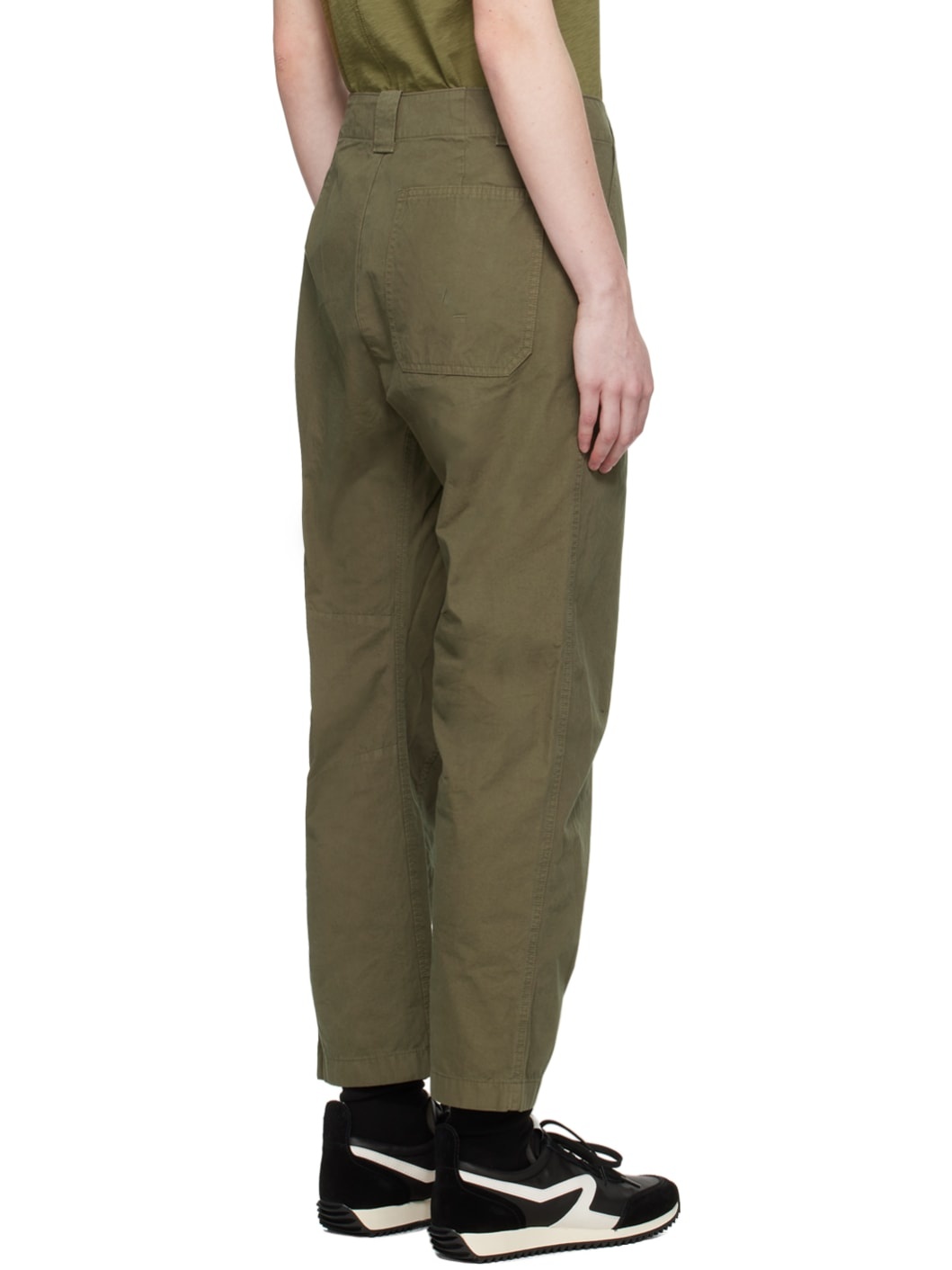 Khaki Leyton Trousers - 3