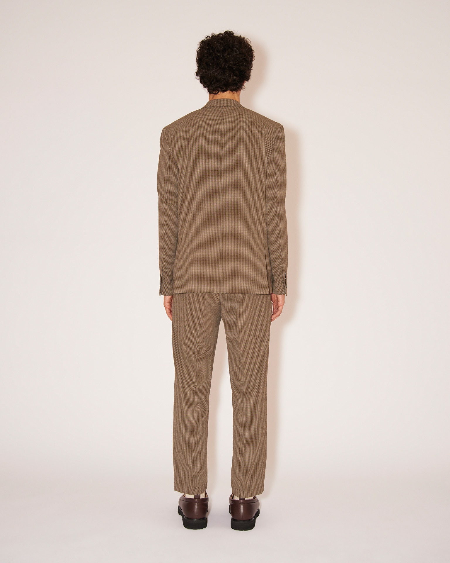 ADAR - Seersucker-suiting pants - Pebble - 4
