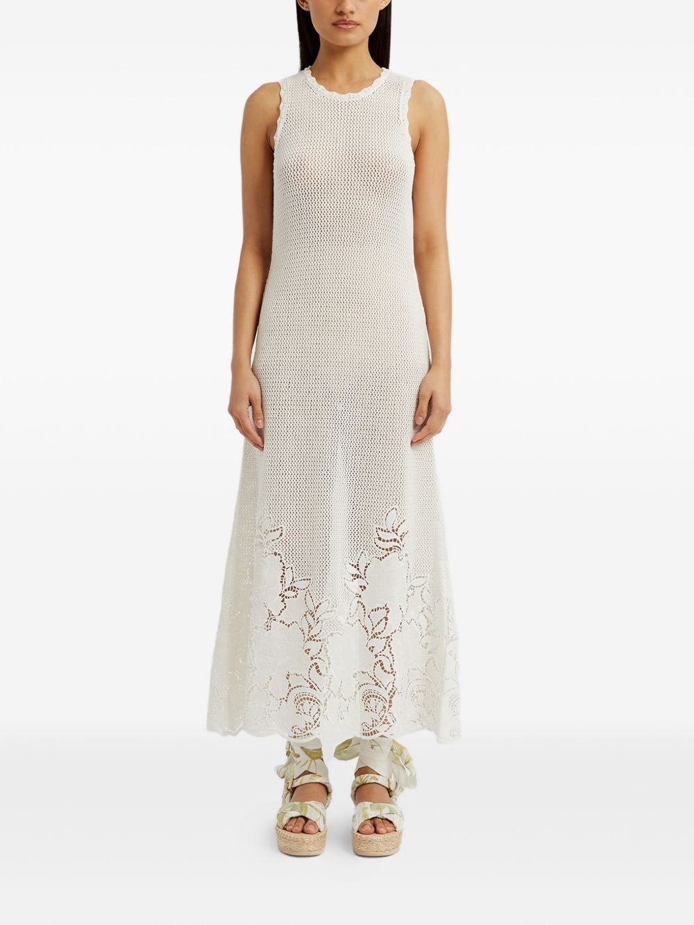 sleeveless midi dress - 2