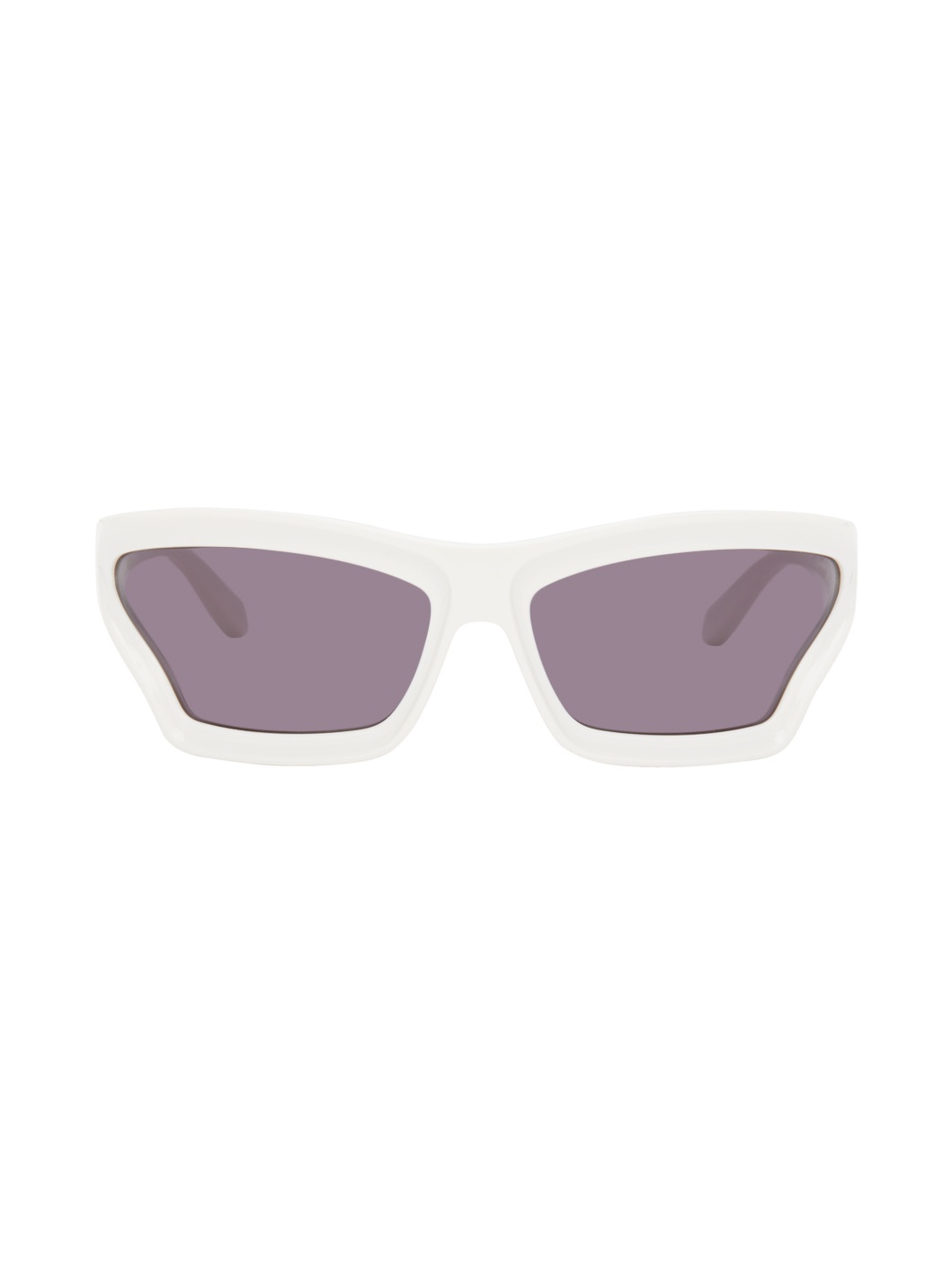 White Paula's Ibiza Arch Mask Sunglasses - 1