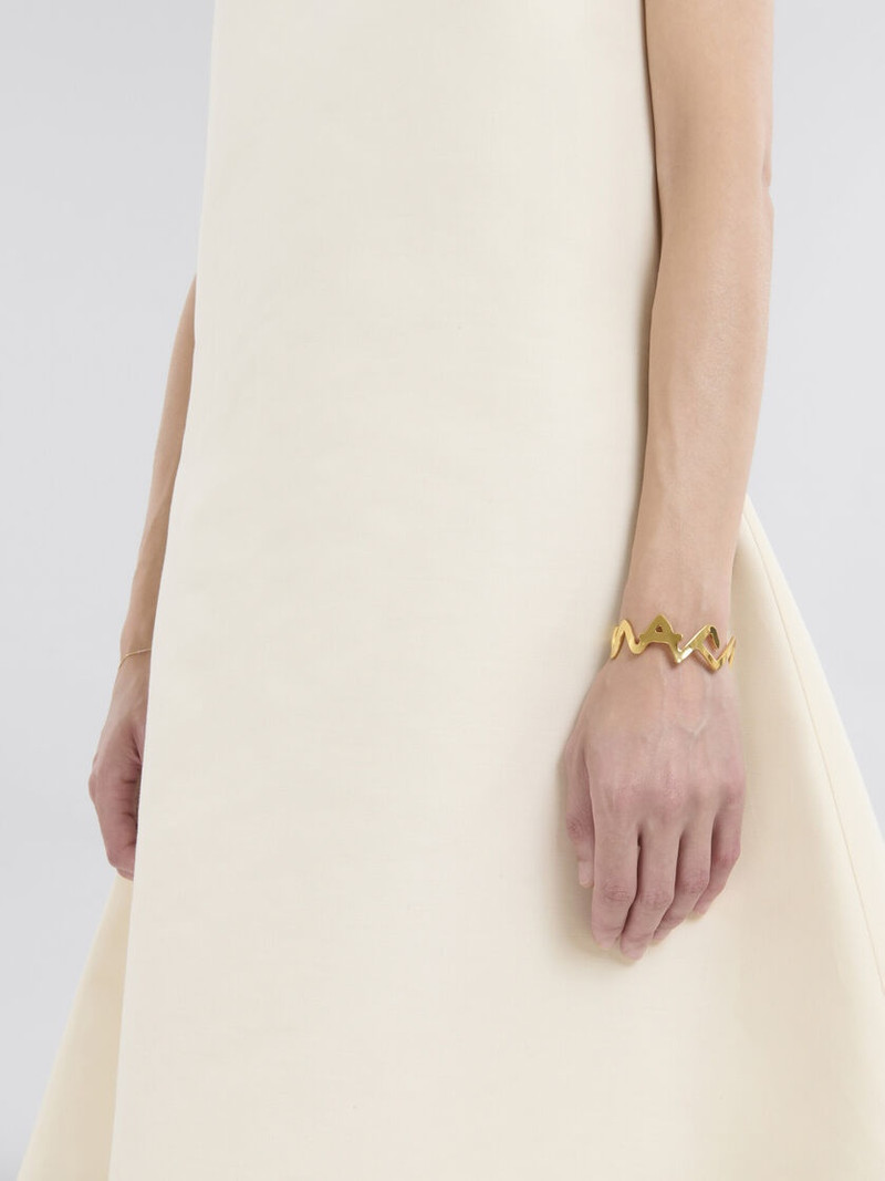 Marni GOLD MARNI SYMBOL BRACELET outlook