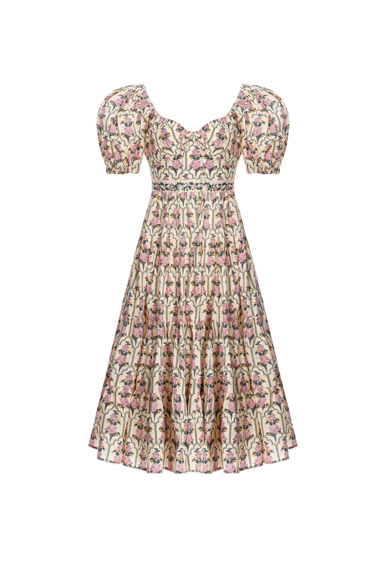 Palmera Peonia Aurora Midi Dress 1