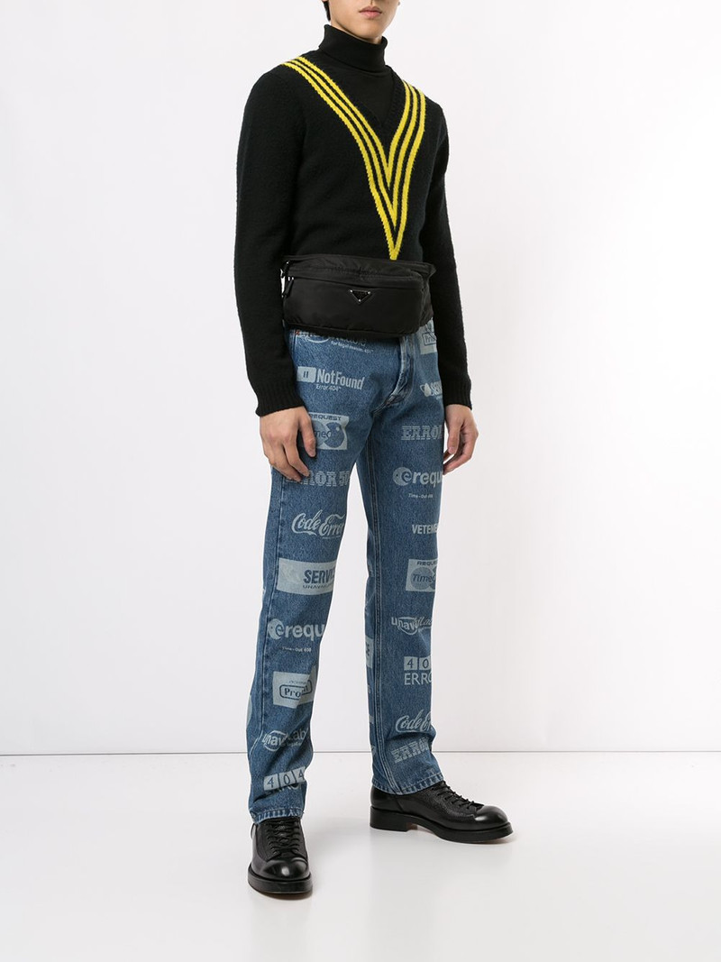 VETEMENTS Fully Branded jeans outlook