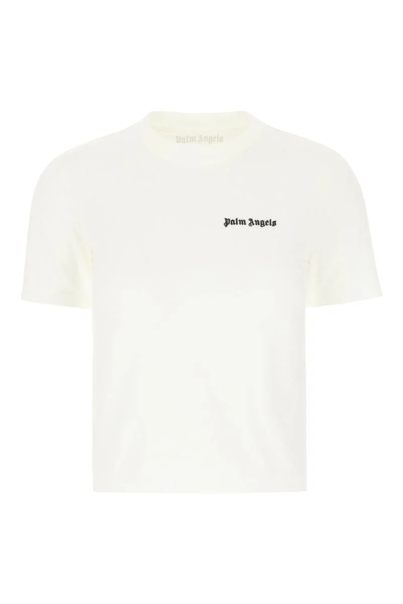 PALM ANGELS T-SHIRT WITH LOGO - 1