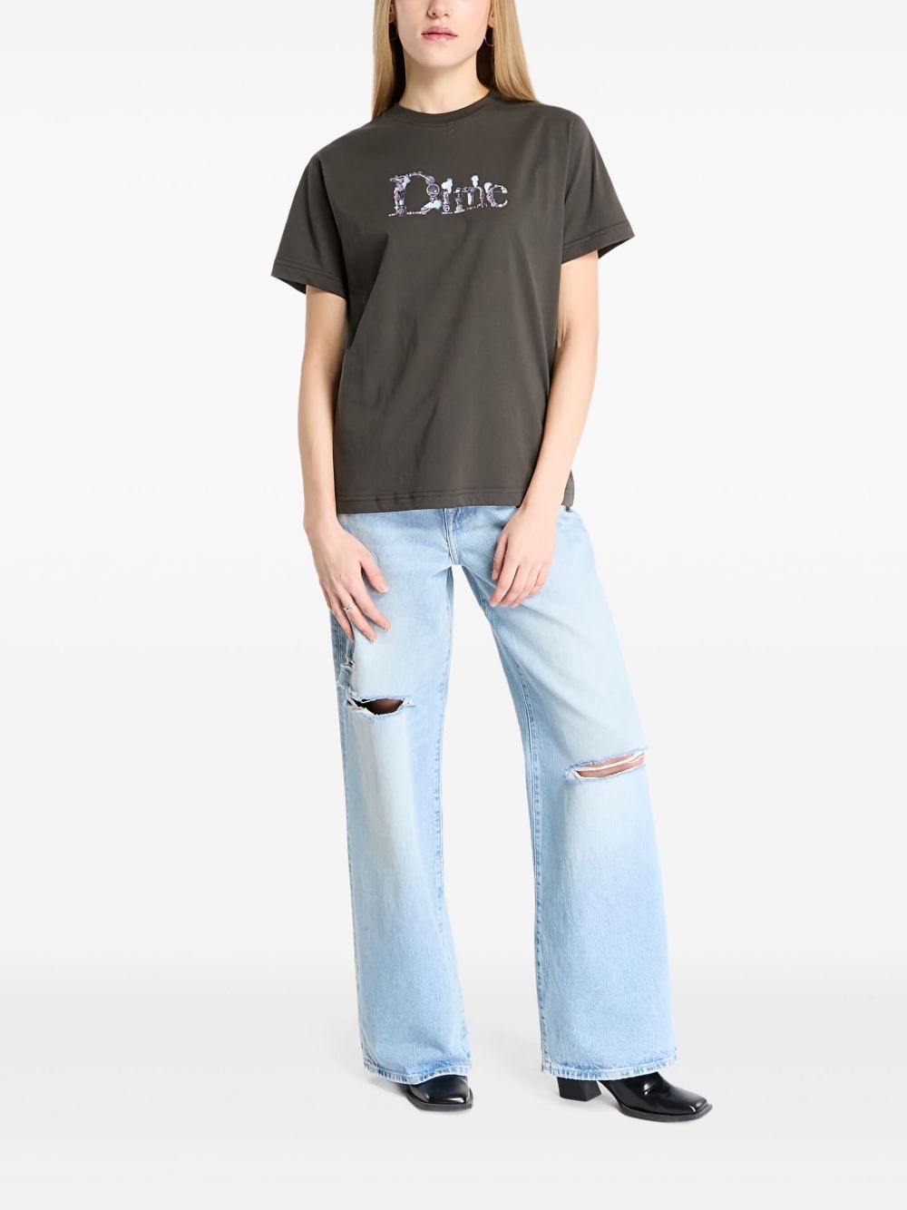 cotton T-shirt - 3