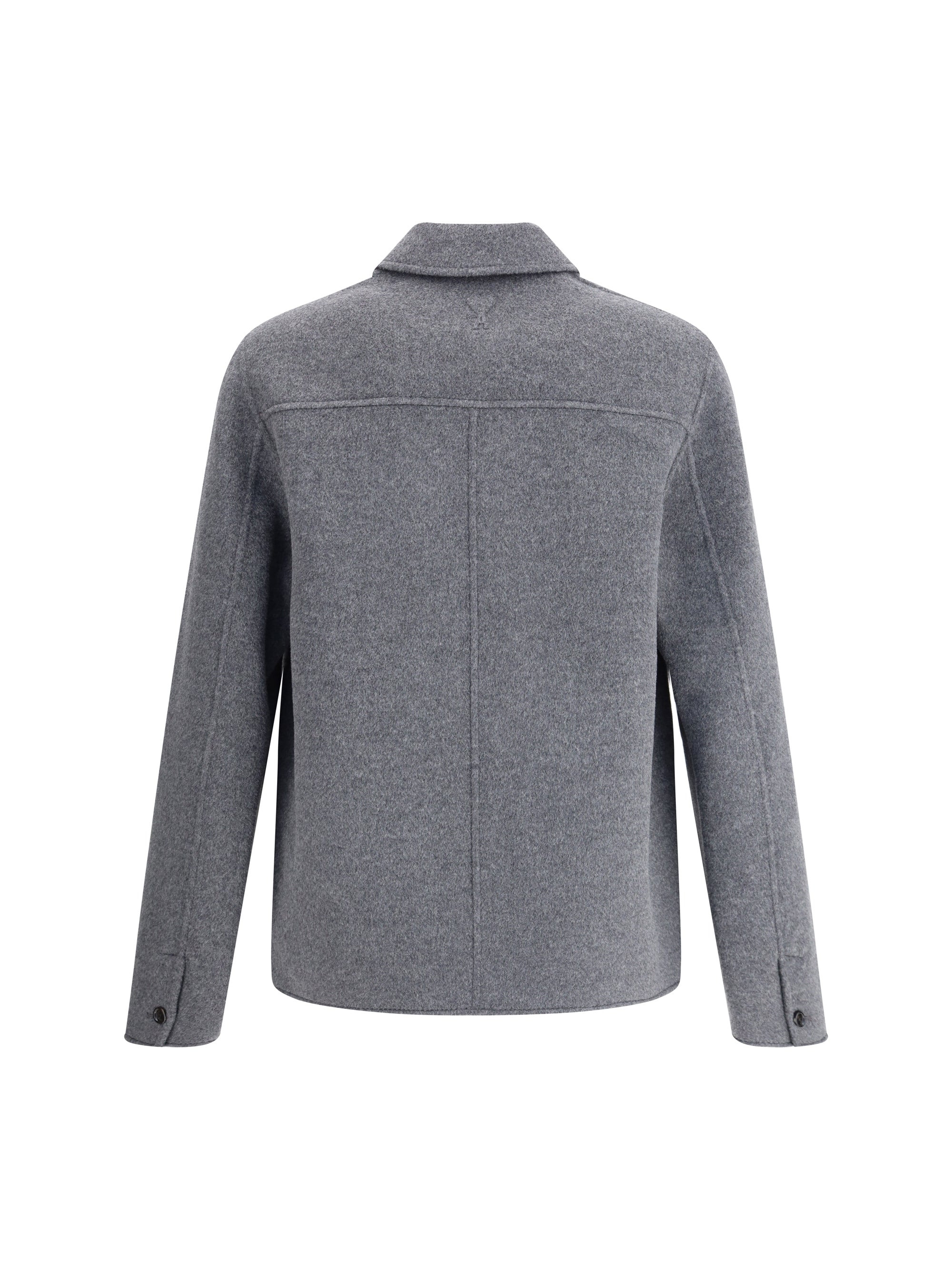 Ami Paris Men Blouson Boule Boutonne - 2