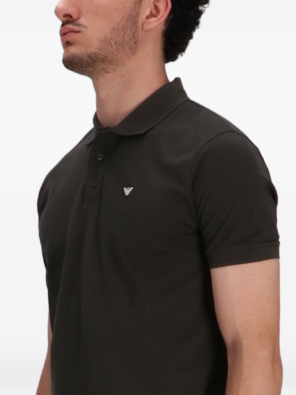 eagle-logo polo shirt - 3