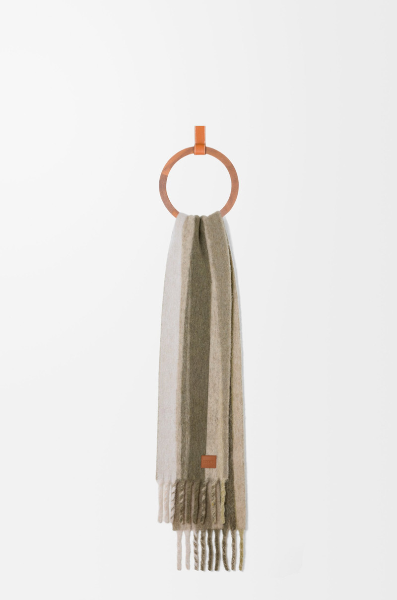 Loewe Scarf in alpaca and wool blend outlook
